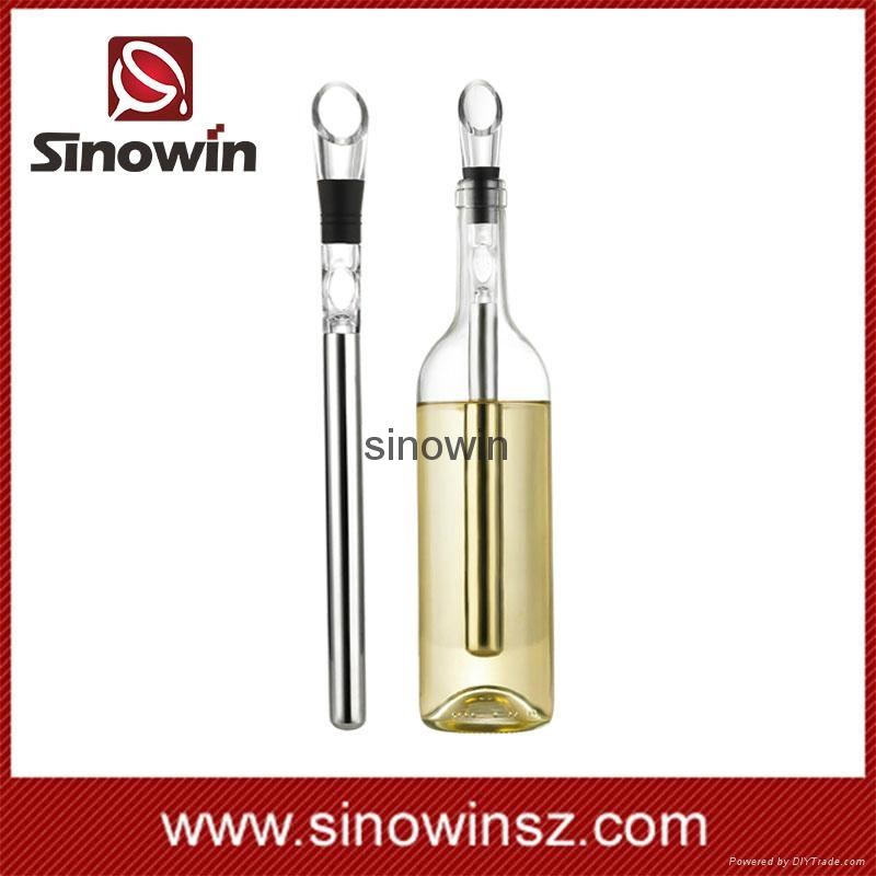 Wine Chiller Aerator Quick Aerating Pourer Spout Decanter SWWC01