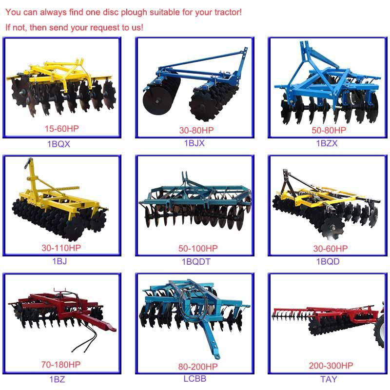 Agricultural machine tractor light disc harrow