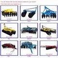 Agricultural machine tractor light disc harrow