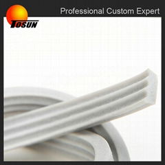 from Jiaxing Tosun Rubber and Plastic silicone foam seal strip