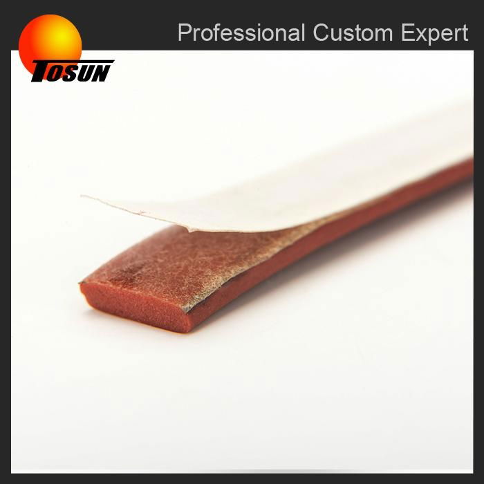 top quality with 3m tapes adhesive backed rubber strips 2