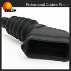 customzied size injection molding alkaline and acid resistant rubber bellows 