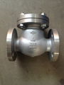 API Swing Check Valve ASTM A216 WCB Flange End