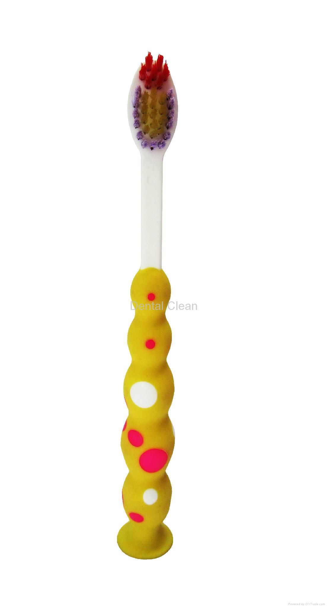 Kid's Toothbrush with Colorful Handle 3