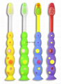 Kid's Toothbrush with Colorful Handle 1