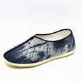 Handmade cotton hand-painted shoes China wind 2