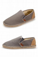 Chinese pure handmade cloth shoes soled wind