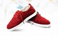 Handmade cloth shoes suede wick leisure male