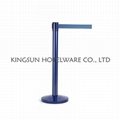 Retractable Belt Stanchions Comes With  Cement Dome Base 5