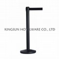 Retractable Belt Stanchions Comes With  Cement Dome Base 1