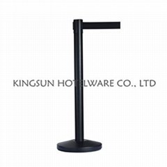 Retractable Belt Stanchions Comes With  Cement Dome Base