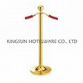 Ball Top Crowd Control Rope Stanchions  2