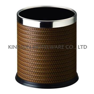 Round Room Dustbin With Fixed Ring  2