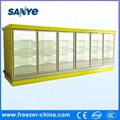 Glass Door Multi Deck Supermarket Refrigerator