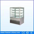 Right Angle Marble Cake Display Freezer 1