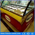 Ice Cream Freezer with lamp and highlight display  4