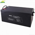 CE Approved Solar Storage Deep Cycle AGM Battery 12V300ah 3