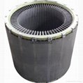 lamianted stator core for motor and generator