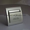 Shenzhen fashion design imported fire-proofing PC hotel power card key switch