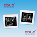 ABLE hotel metal frame touch doorbell switch