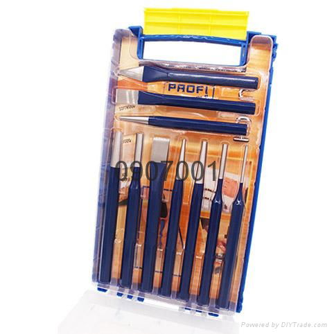 10pcs Punch Set  in a Plastic Shelf  2