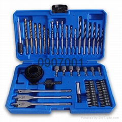 56pcs Drill & Screwdriver Bit Set