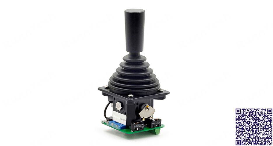 RunnTech 1 axis Potentiometer Joystick for Remote Control Electro-hydraulic Appl