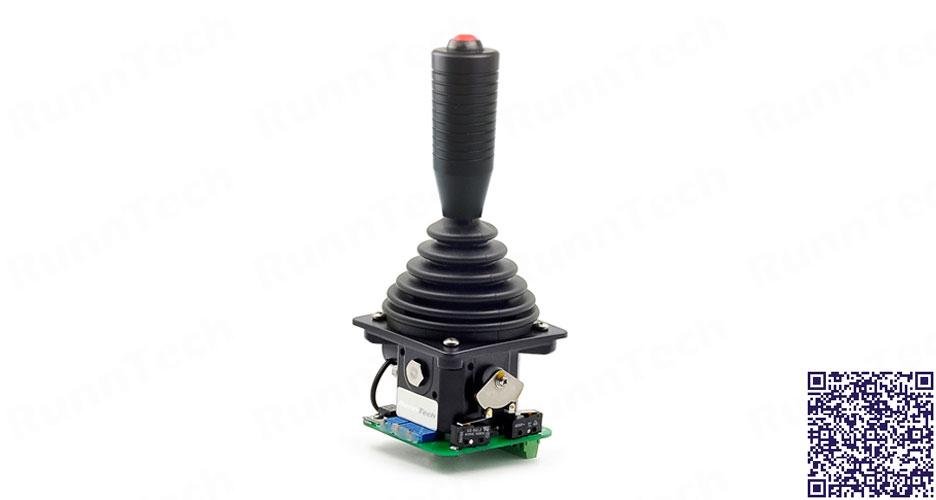 RunnTech Dual-axis Self-centering Proportional Joystick with 10K Ohm Potentiomet