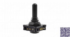 RunnTech Dual-axes Cross Limiter Fitted Switch Joystick with Bushing or Screw Mo