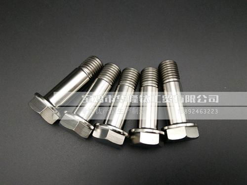 titanium flange bolts DIN6921 titanium screws 3