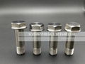 titanium flange bolts DIN6921 titanium screws 2