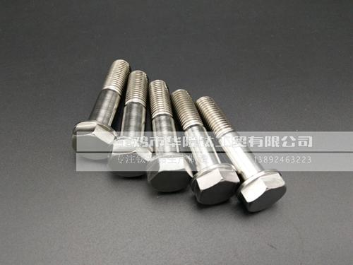 titanium flange bolts DIN6921 titanium screws 4