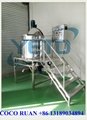 5000L PMC open tank lotion homogenizer mixer equipment manufacture 4