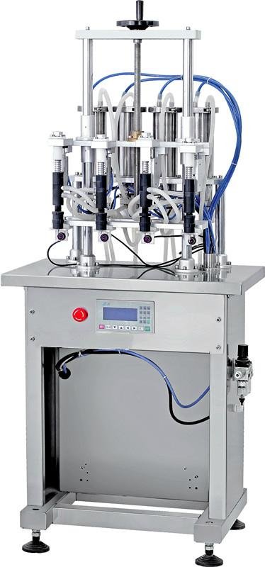 semi automatic same level vacuum perfume filling machine 