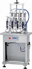 semi automatic same level vacuum perfume filling machine 