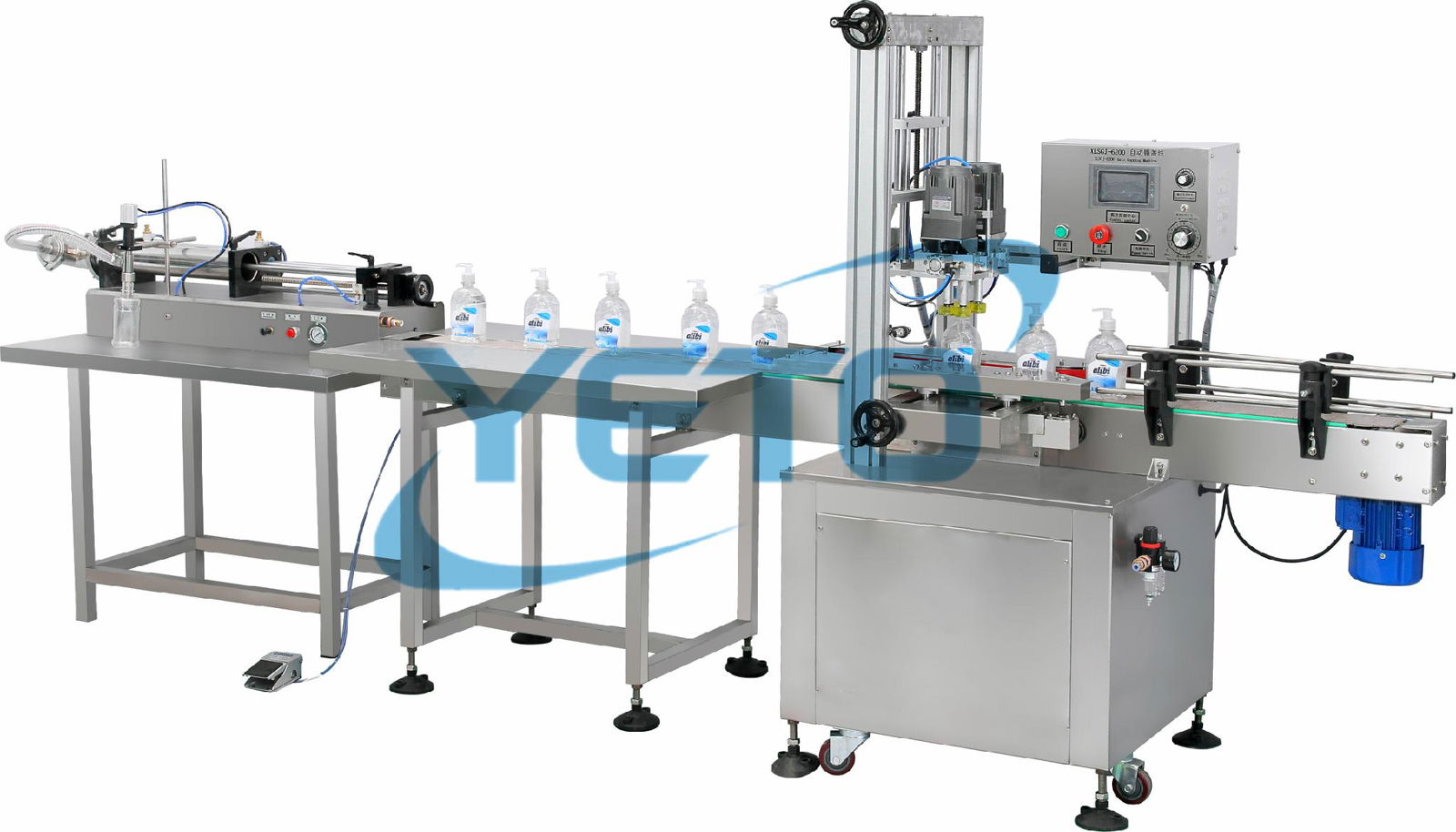 automatic bottle filling system with labeling and capping machines supplier 3