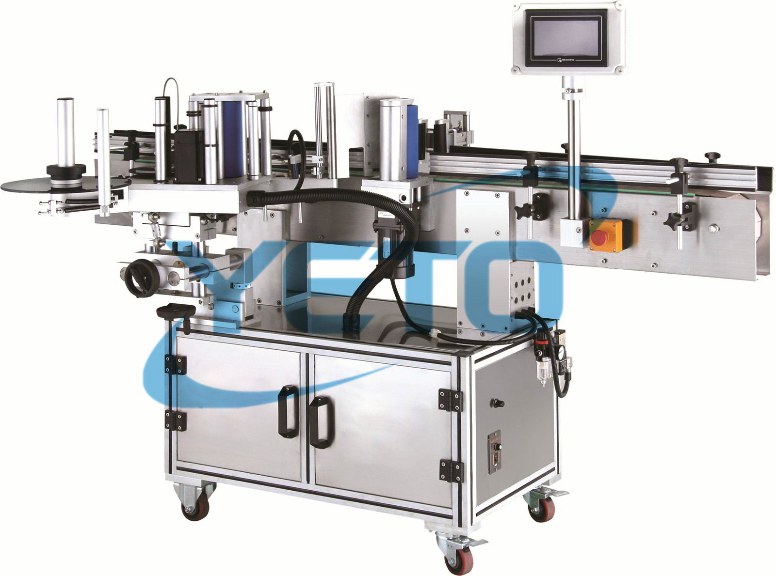 double sides automatic bottle labeling applicator machine factory price 2