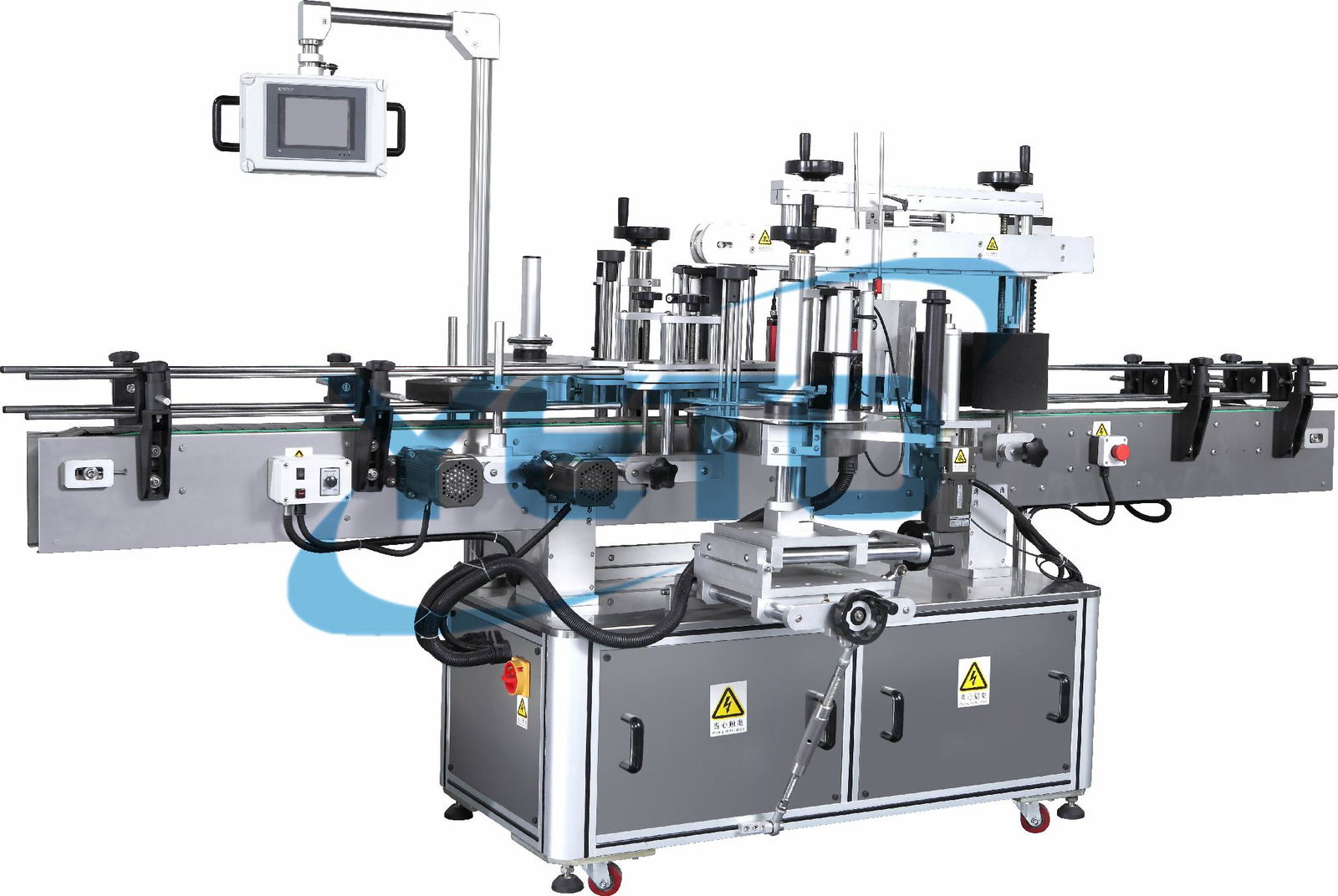 double sides automatic bottle labeling applicator machine factory price 4