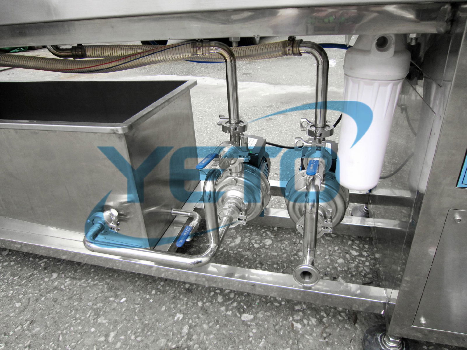 automatic bottle water and air washing machine 4