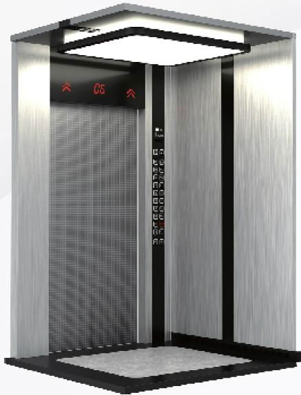 Passenger Elevator Residential Elevator Commerical Elevator with Short Hairline 