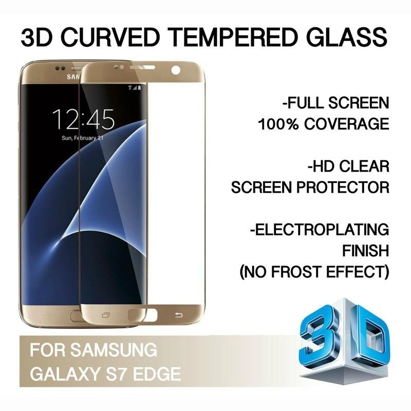 For mobile accessories anti broken tempered glass screen protective film for Sam