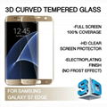 For mobile accessories anti broken tempered glass screen protective film for Sam