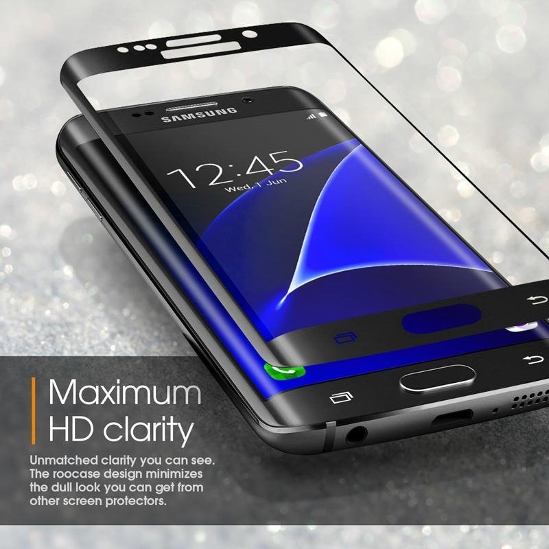 Clear FULL BODY Tempered Glass Screen Protector Guard Shield For Samsung Galaxy
