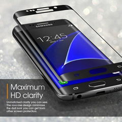 Clear FULL BODY Tempered Glass Screen Protector Guard Shield For Samsung Galaxy 