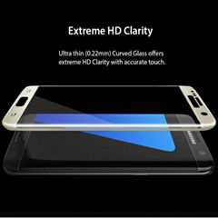 High quality 9h hardness mobile phone use reusable tempered glass screen protect