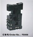 Ac trigger switch with speed control and