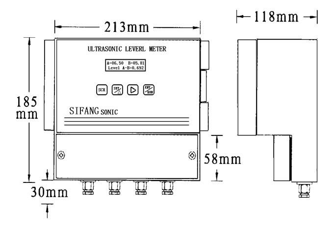  HNLM-100L ultrasonic level difference meter 3