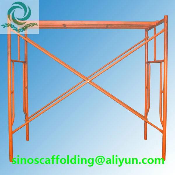 Steel H Frame Scaffolding shoring frame scaffolding ladder frame for constructio 2