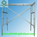 Painted H Frame Scaffolding