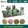 CE Approved Twin Screw Core Filling Puffed Corn Snacks Food Extruder Machine